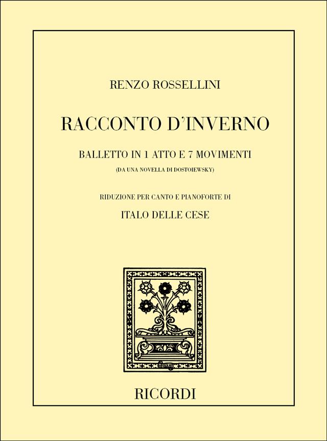 Racconto D'Inverno. Balletto